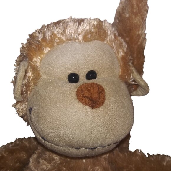 JELLY KITTEN Boing Boing Monkey Jellycat Stuffed Animal Brown Toy/Sound 2011 - Picture 9 of 10